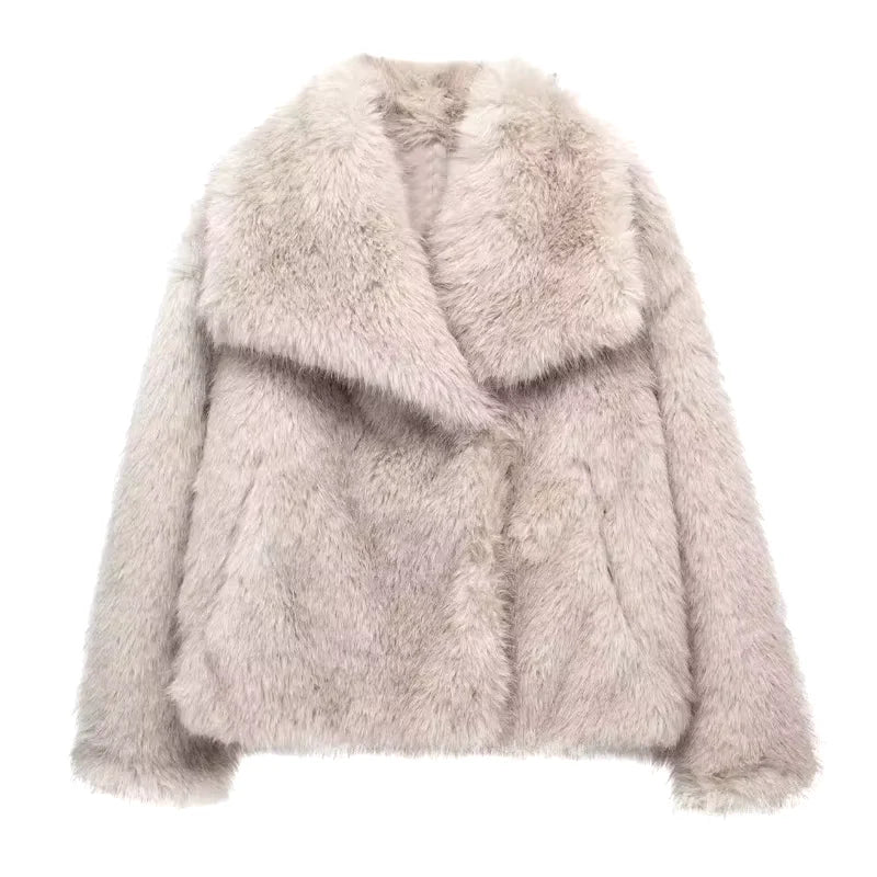 Aurora Faux Fur Coat