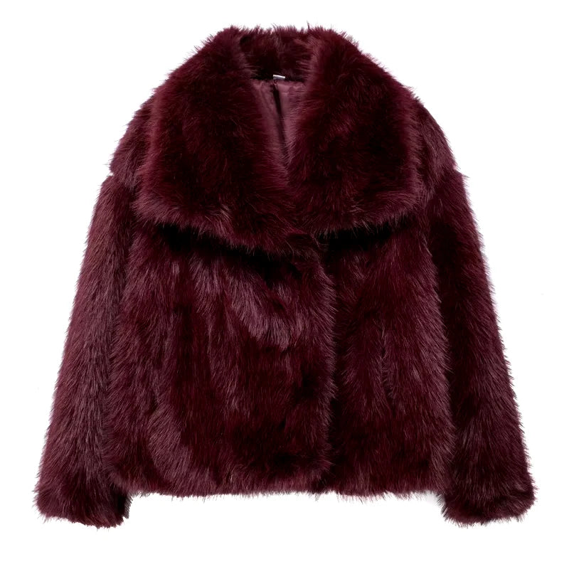 Aurora Faux Fur Coat