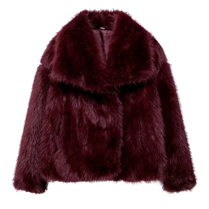 Aurora Faux Fur Coat