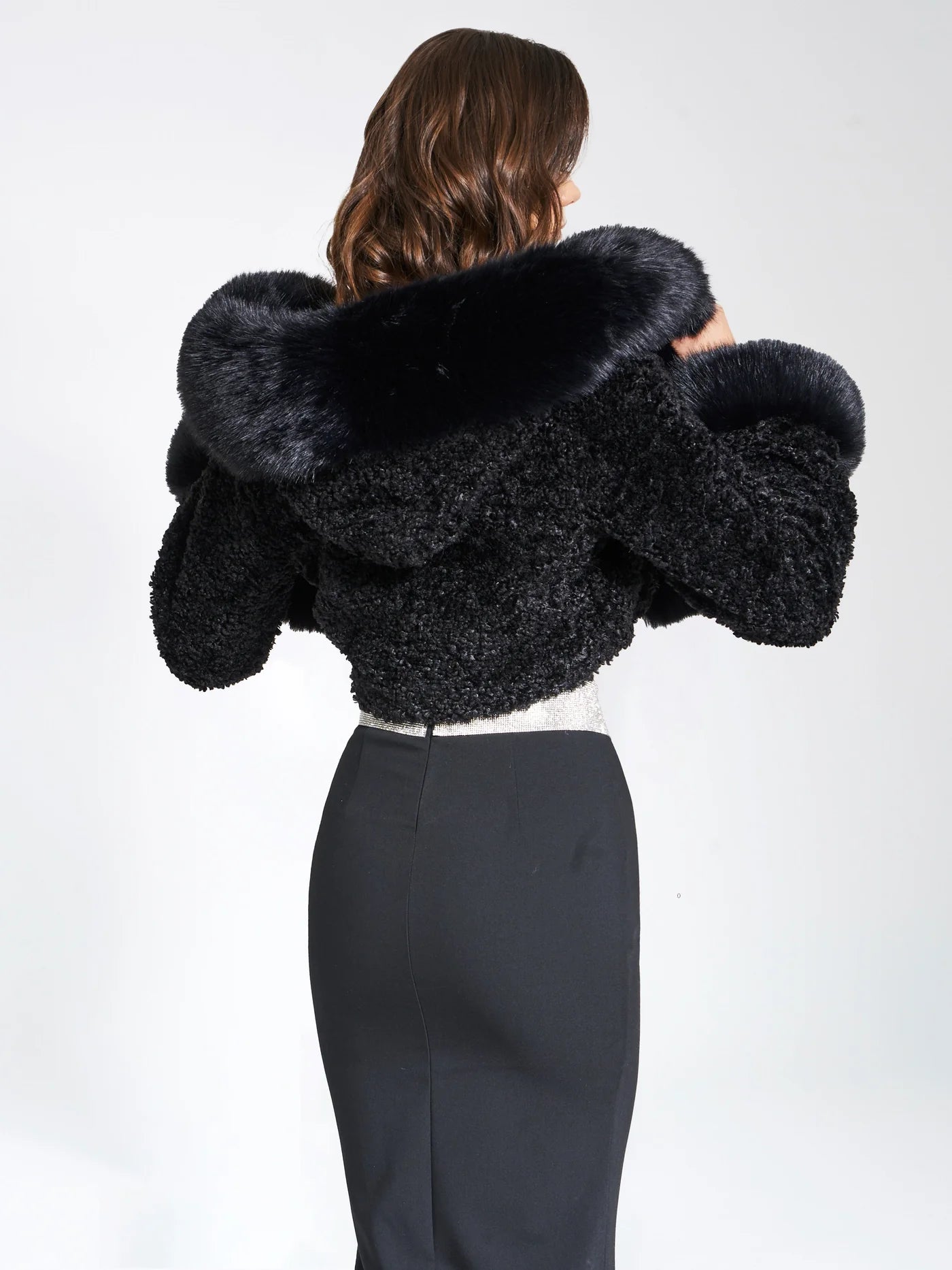 Snow Faux fur coat