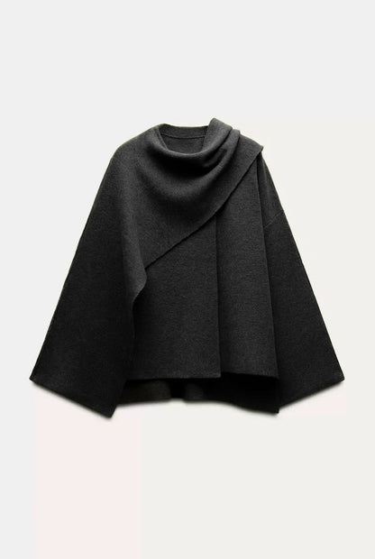 Solace cape coat