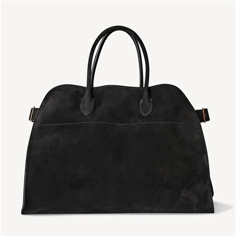 Senna - Suede tote bag