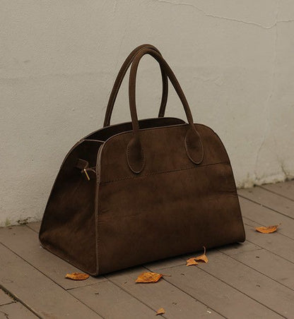 Senna - Suede tote bag